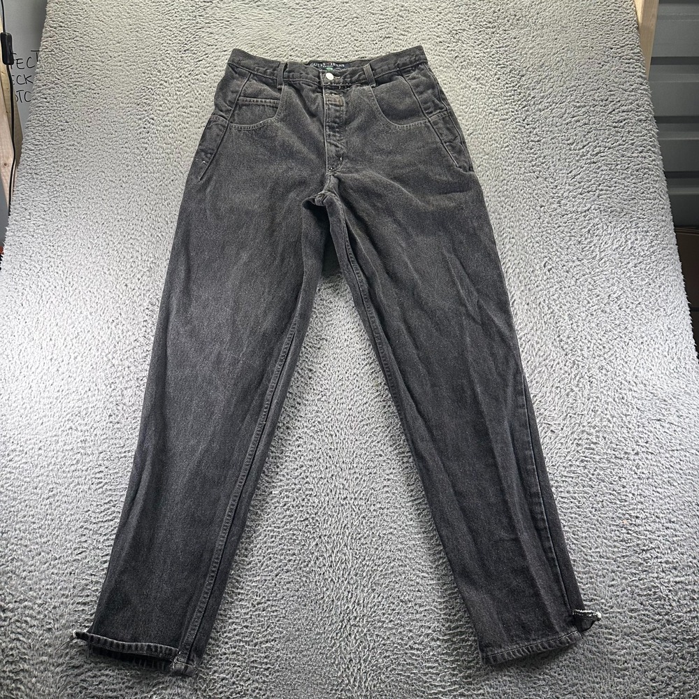 Vintage Guess Pascal Jeans Mens 33x34 Cotton Denim Tapered Leg Loose‎ Made USA